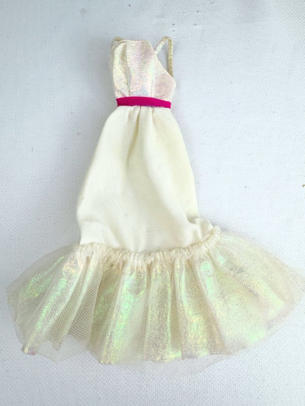 🍓5/$15 1984 Crystal Barbie Dress Mattel